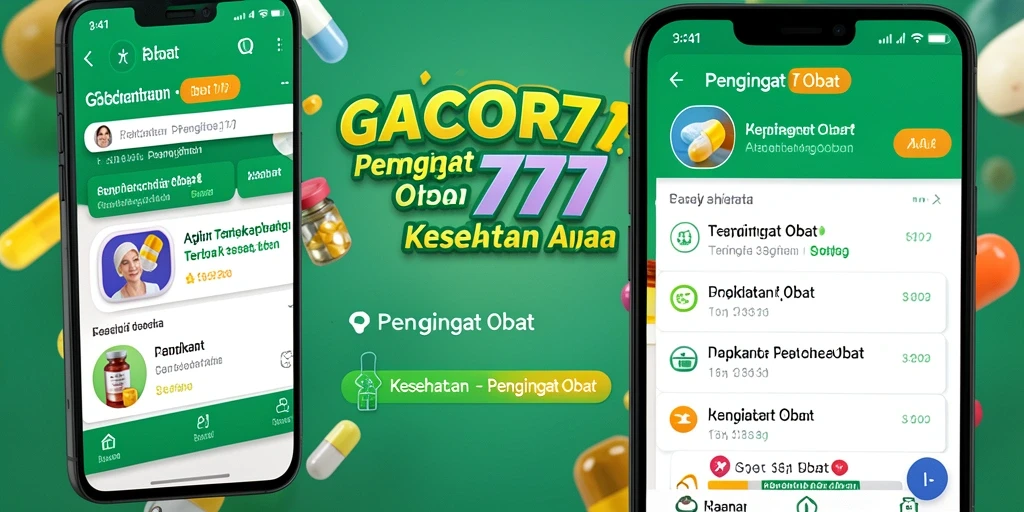 Antarmuka GACOR777 dengan pengingat obat yang jelas dan mudah dipahami.