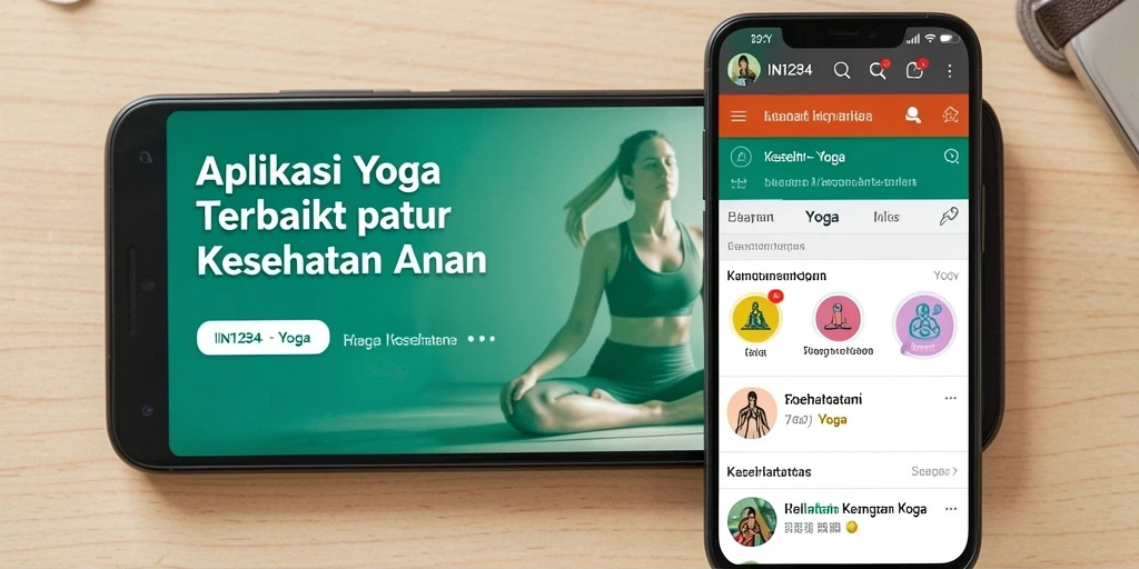 Antarmuka IN1234 yang intuitif dan fitur Yoga lengkap.