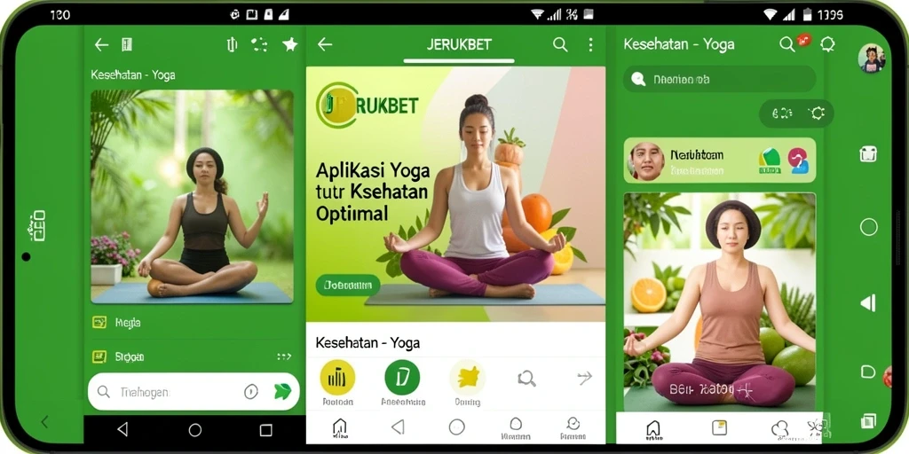 Tampilan antarmuka aplikasi JERUKBET yang menarik dan fungsional.
