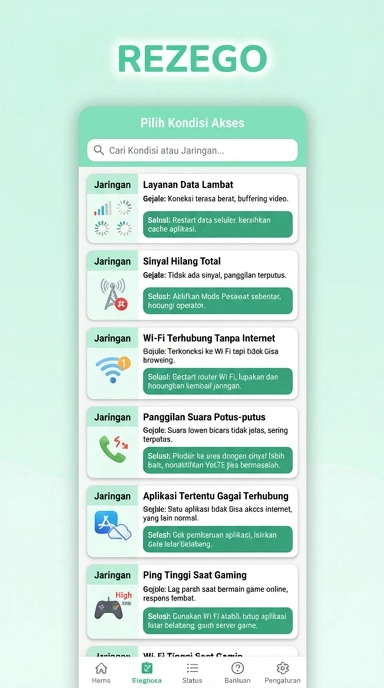 Link Alternatif untuk Akses Rezego di Android